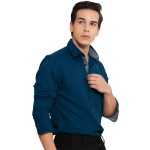 Long Sleeve Solid Formal Shirt